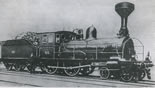 пассажирский паровоз серии К 1875 год