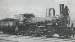 пассажирски паровоз серии Н 1892 год