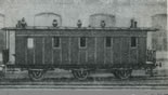 шестиколесный вагон  2 класса серии Са на 20 мест 1873 год